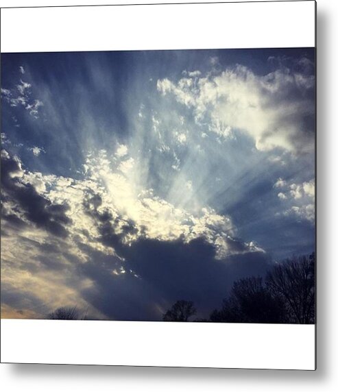 Visitvirginia Metal Print featuring the photograph A Glorious End To Beautiful Day! by Joan McCool
