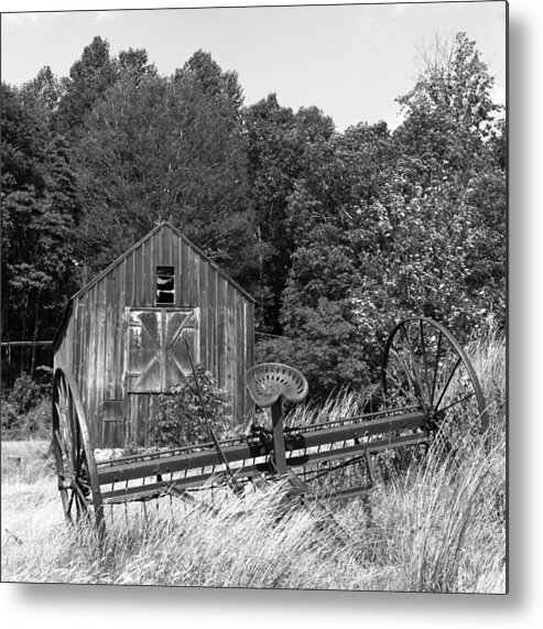 Rural Architecture Metal Print featuring the photograph Abandoned Farm Atlantic Coast by Paul Ross