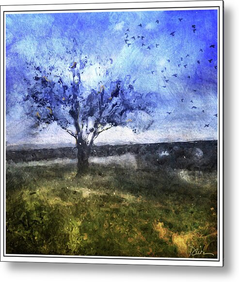 Tree Metal Print featuring the photograph Approaching by Peggy Dietz