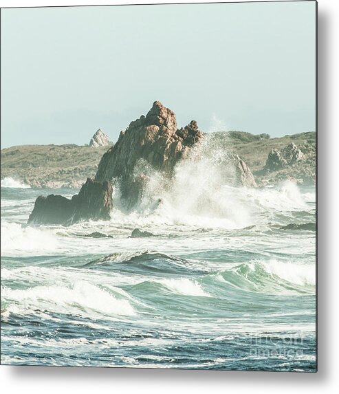 Nature Metal Print featuring the photograph Aquatic spray by Jorgo Photography