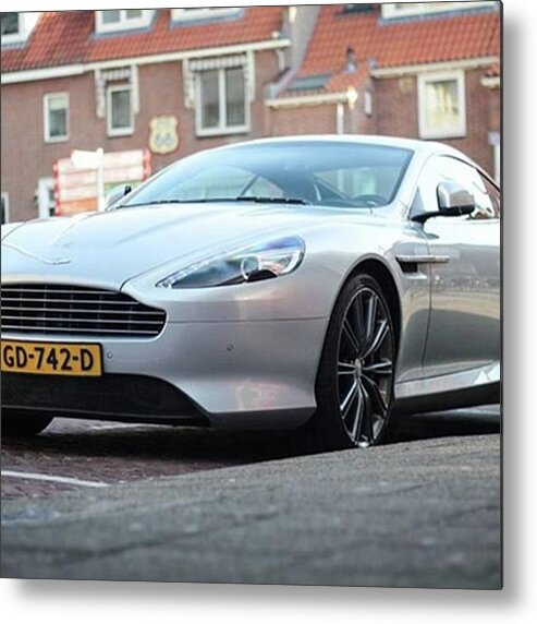 Carspotting Metal Print featuring the photograph Aston Martin by Patrick Lubbers