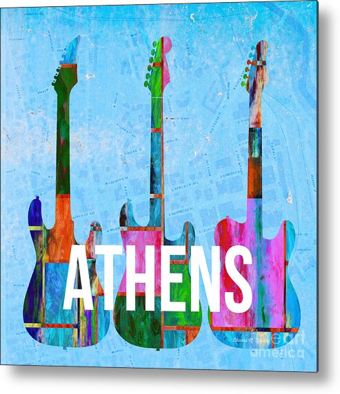 Athens Metal Print featuring the photograph Athens Ga Music Scene by Edward Fielding