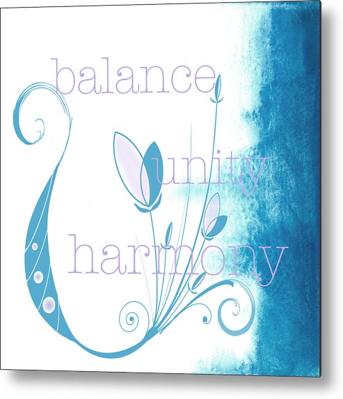 Relax Metal Print featuring the painting Balance by Kandy Hurley