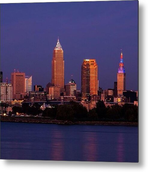 Cle Metal Print featuring the photograph Beautiful Cleveland @ #dalekincaid.com by Dale Kincaid