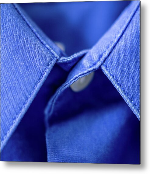 2014 Metal Print featuring the photograph Blue Shirt by Wade Brooks