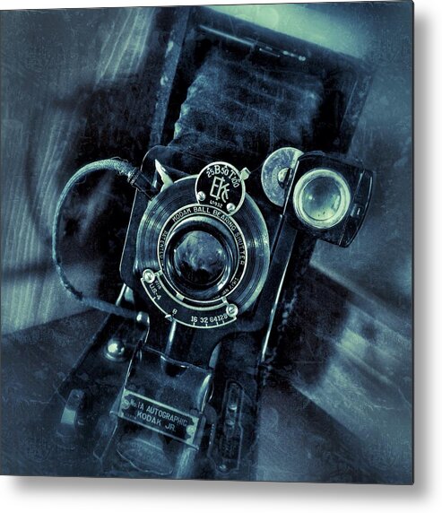 Photography Metal Print featuring the photograph Captured Antique by Kathleen Messmer