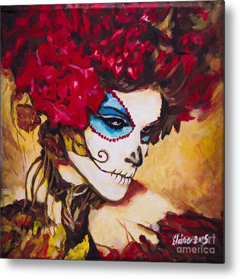 Catarina Metal Print featuring the painting Catarina by Elaine Berger