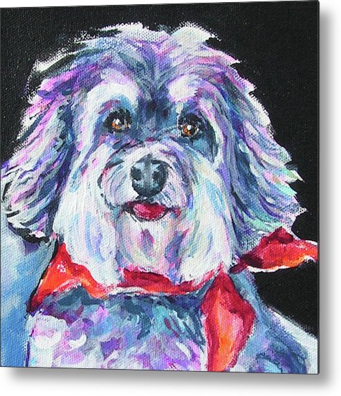  Metal Print featuring the painting Chico by Judy Rogan