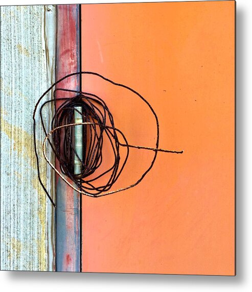  Metal Print featuring the photograph Coil by Julie Gebhardt