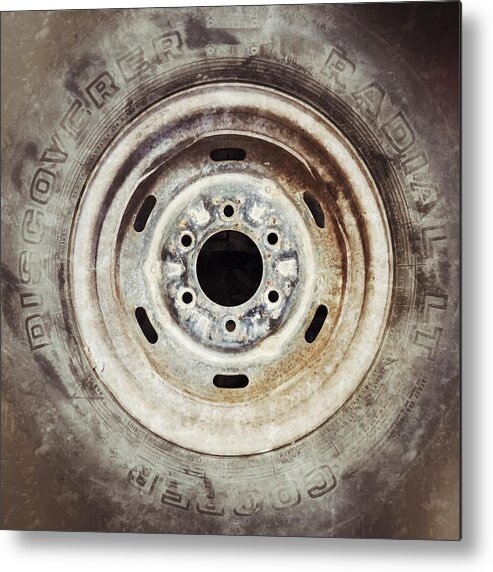 Cooper Metal Print featuring the photograph Cooper Discoverer Radial LT Tire by Bert Peake