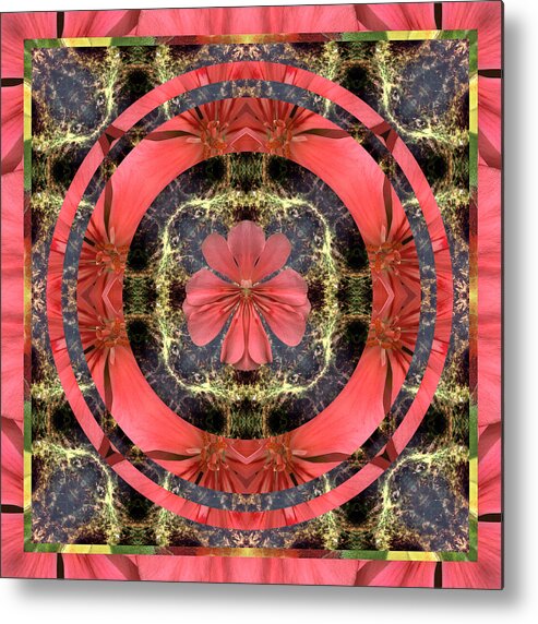 Yoga Art Metal Print featuring the photograph Coral Sea by Bell And Todd