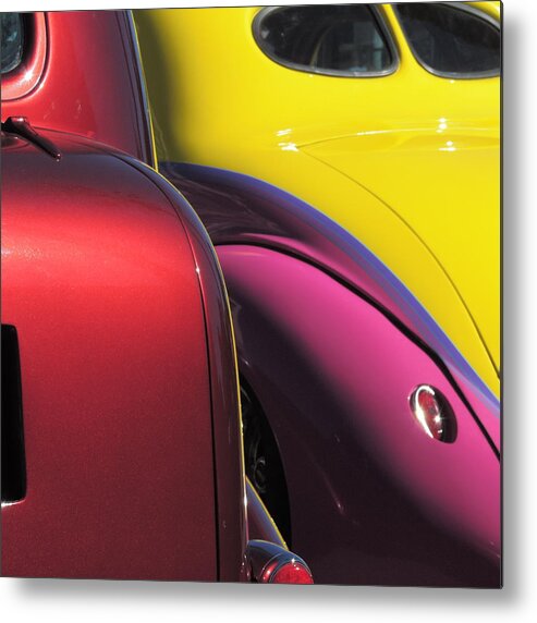 Local Metal Print featuring the photograph Cruise-In Colors by Bill Tomsa