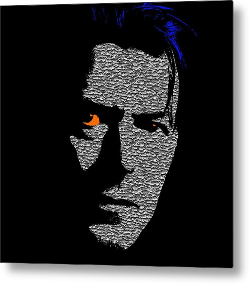 David Bowie Metal Print featuring the photograph David Bowie 1 by Emme Pons