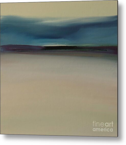 Landscape Metal Print featuring the painting Dawn by Michelle Abrams
