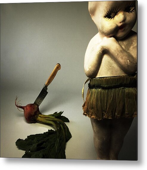 Death Metal Print featuring the photograph Death Of A Vegetable by Subject Dolly