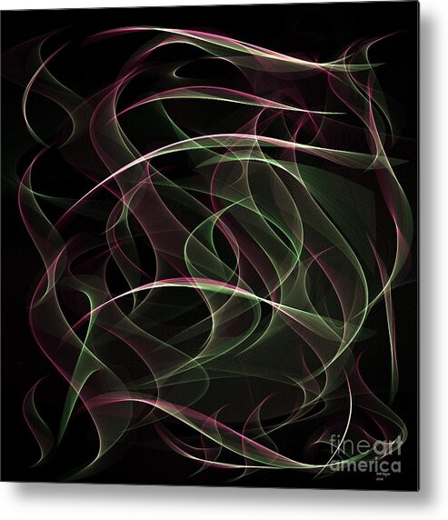 Art Metal Print featuring the digital art Digital Art - D15 by DB Hayes