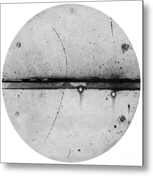 Science Metal Print featuring the photograph Discovery Of The Positron, 1932 by Science Source