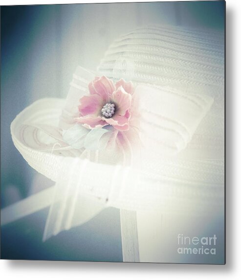 Hat Metal Print featuring the photograph Doucereuse - mm3 by Variance Collections