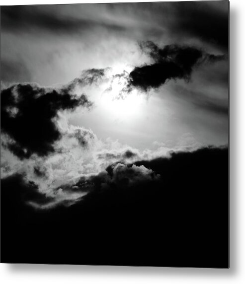 Clouds Metal Print featuring the photograph Dramatic Clouds by Trance Blackman