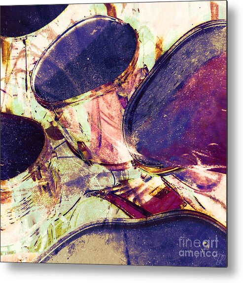 Drum Metal Print featuring the photograph Drum Roll by LemonArt Photography