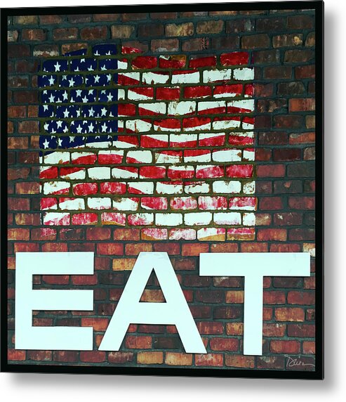 Eat Metal Print featuring the photograph Eat by Peggy Dietz