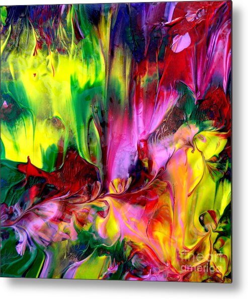 Color Metal Print featuring the painting Essence by Fred Wilson