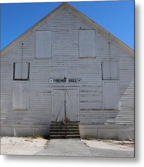 Fishcer Dance Hall Metal Print featuring the photograph Fischer Dance Hall by Gia Marie Houck