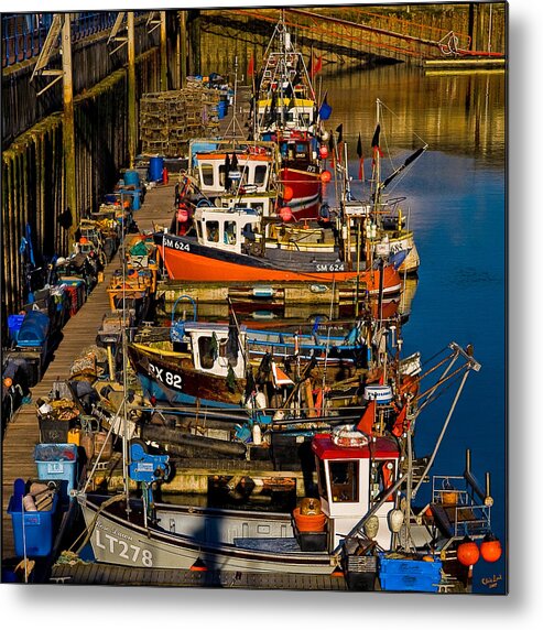 Brighton Metal Print featuring the photograph Fishing Fleet by Chris Lord