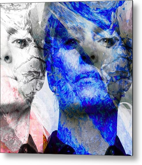 Houseofcards Metal Print featuring the photograph Frank & Claire Underwood. House Of by David Haskett II