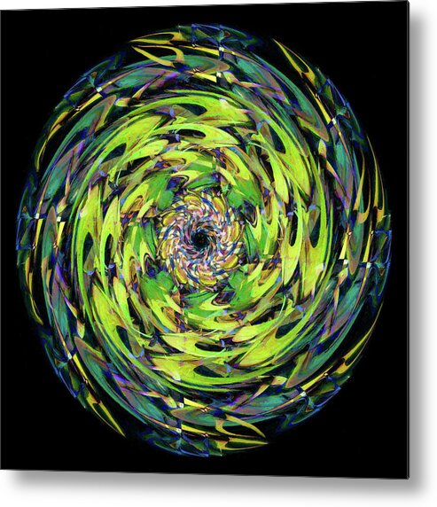 Mandala Metal Print featuring the digital art Galaxy of Dreams by Jon Woodhams