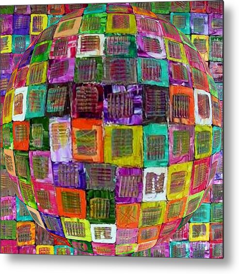 Genesis Metal Print featuring the painting Genesis by Dawn Hough Sebaugh