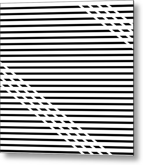 Geometry Metal Print featuring the digital art Geometric Art 368 by Bill Owen