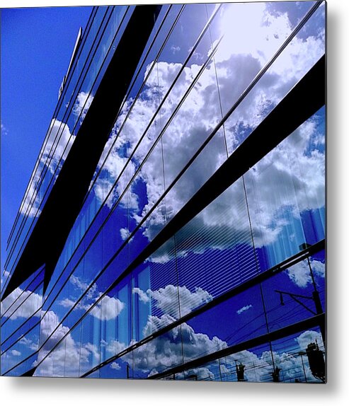 Fineartamerica Metal Print featuring the photograph Glassy Confusion by Monique Wegmueller