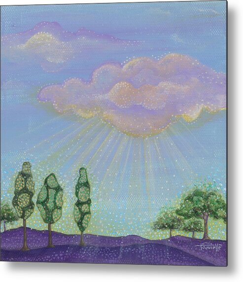 God's Grace Metal Print featuring the painting God's Grace by Tanielle Childers