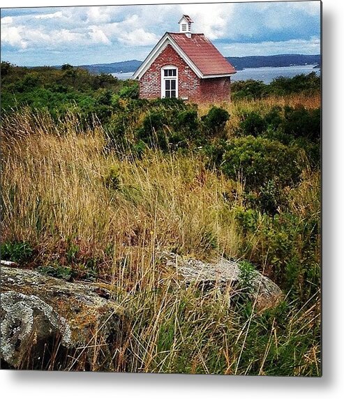  Metal Print featuring the photograph Gorgeous Day In Maine by Tammy Wetzel