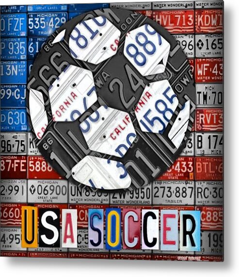 Fifa Metal Print featuring the photograph Great Victory For #usa #women #team In by Design Turnpike