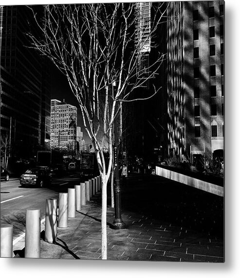Nystateofmind Metal Print featuring the photograph Happy #friday Morning Outside #1wtc by Gina Callaghan