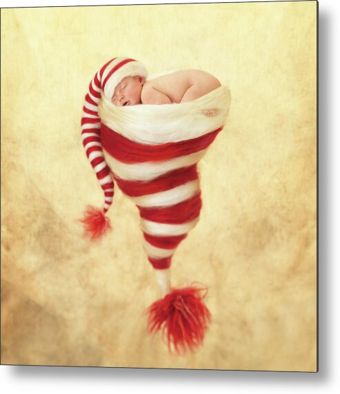 Holiday Metal Print featuring the photograph Happy Holidays by Anne Geddes