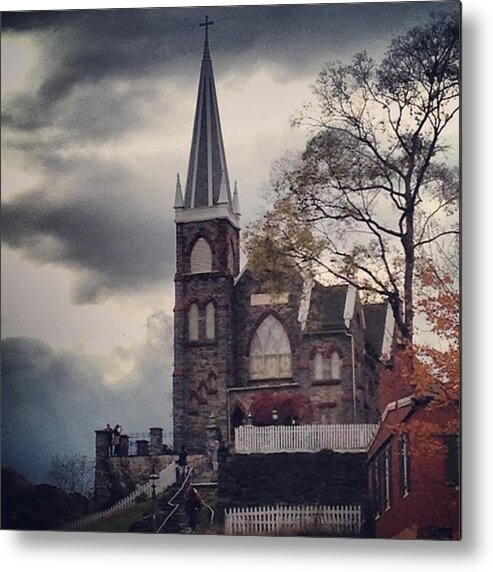  Metal Print featuring the photograph Harpers Ferry by Kristen Mills