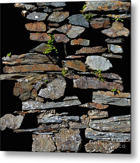 Photography By Paul Davenport Metal Print featuring the photograph How to build a wall - PART 11 by Paul Davenport