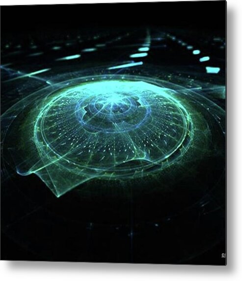Dreamy Metal Print featuring the photograph Hyperdrive Symphony #digitalart by Dx Works
