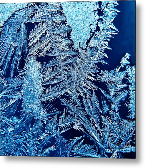 Ice Metal Print featuring the photograph ice by HD Connelly