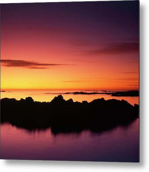 New Zealand Metal Print featuring the photograph Kaikoura Sunrise, New Zealand. by Maggie Mccall