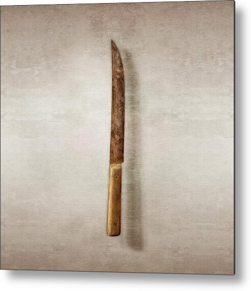 Blade Metal Print featuring the photograph Kitchen Knife by YoPedro