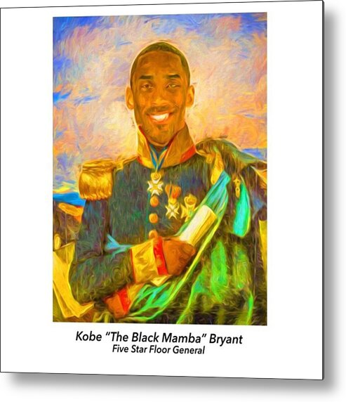 Kobebryant Metal Print featuring the photograph Kobe Bryant. #thankskobe #kobe by David Haskett II