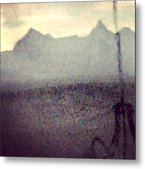 Photoartist Metal Print featuring the photograph Landscape
#landscape by Minchiaz Abstract Photo