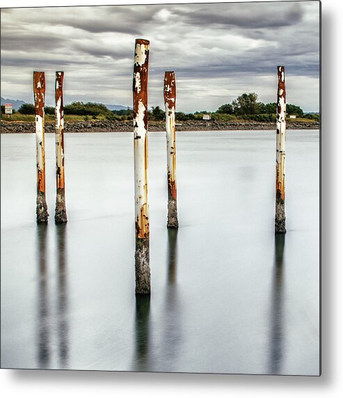 Long Exposure Metal Print featuring the photograph Left Behind by Tony Locke