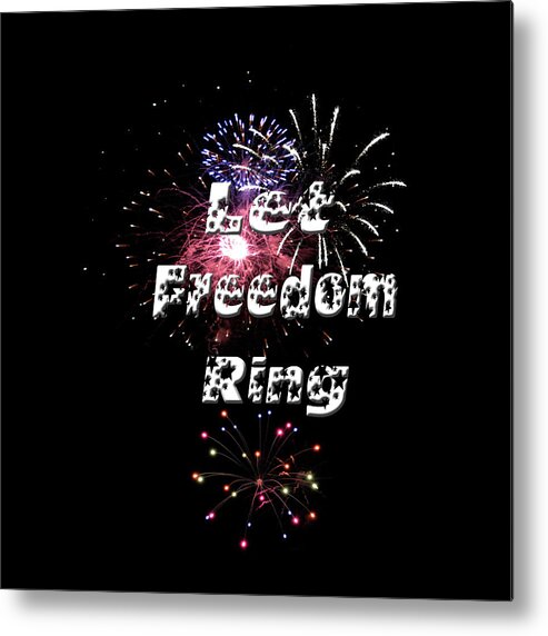 Freedom Metal Print featuring the photograph Let Freedom Ring by Judy Hall-Folde