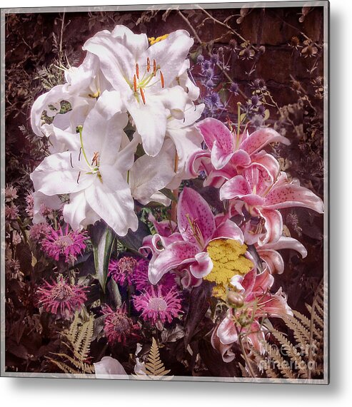 Lily Metal Print featuring the photograph Lilies by Nick Eagles