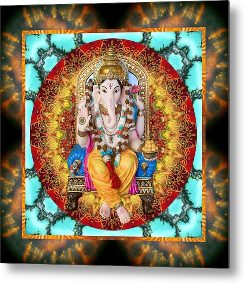 Ganesh Metal Print featuring the photograph Lord Generosity by Bell And Todd